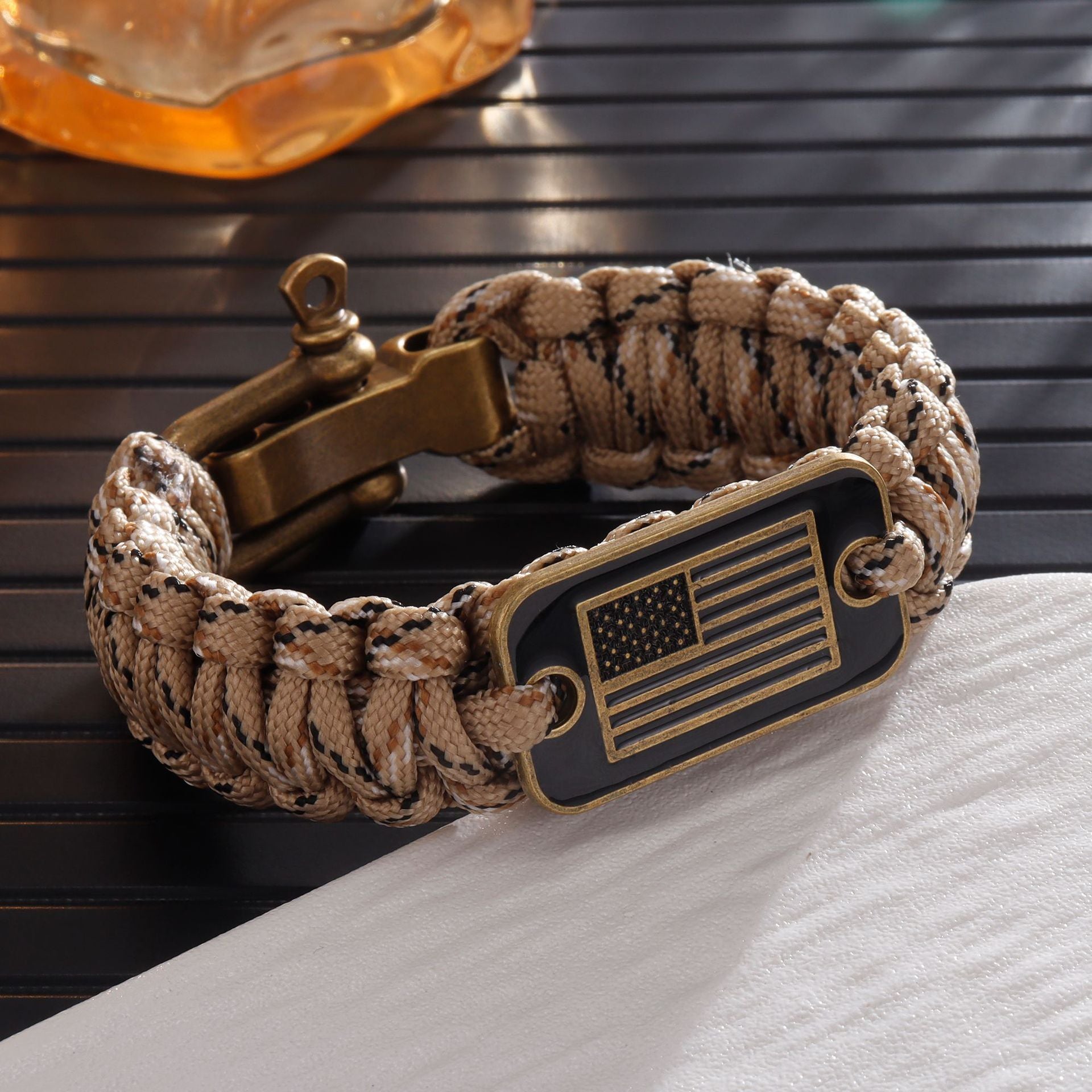 Tinkers Brand Paracord Bracelet Zinc Alloy Clip Signature Edition - 0