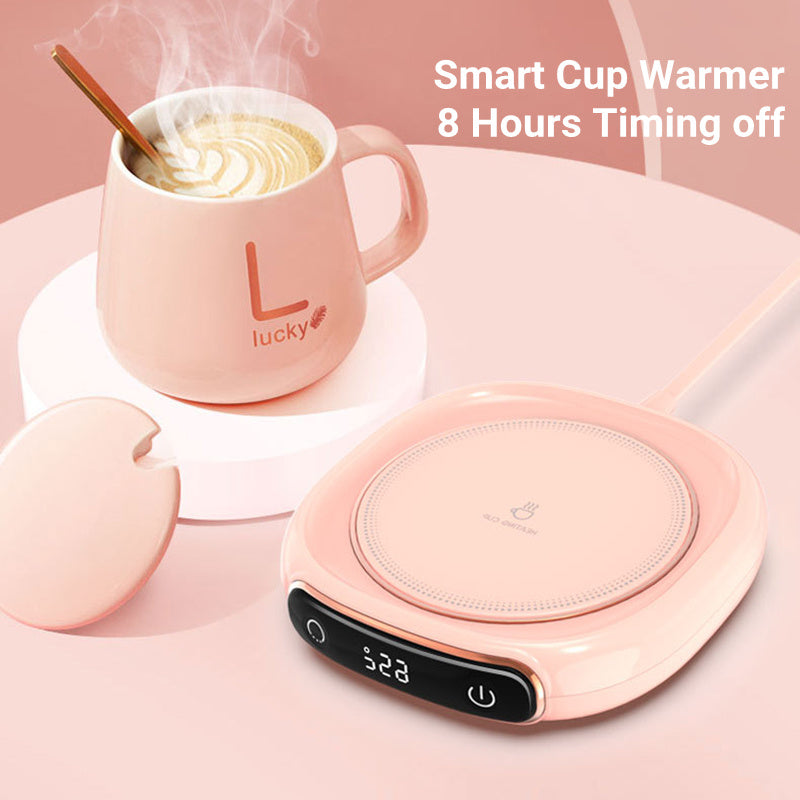 Smart Coffee Mug Warmer Electric Heating Coaster Pad Desktop