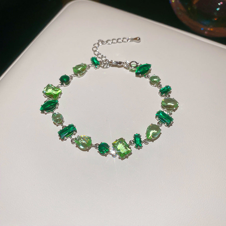 Handcrafted Zircon Drop Bracelet For Women Love By Tinkers