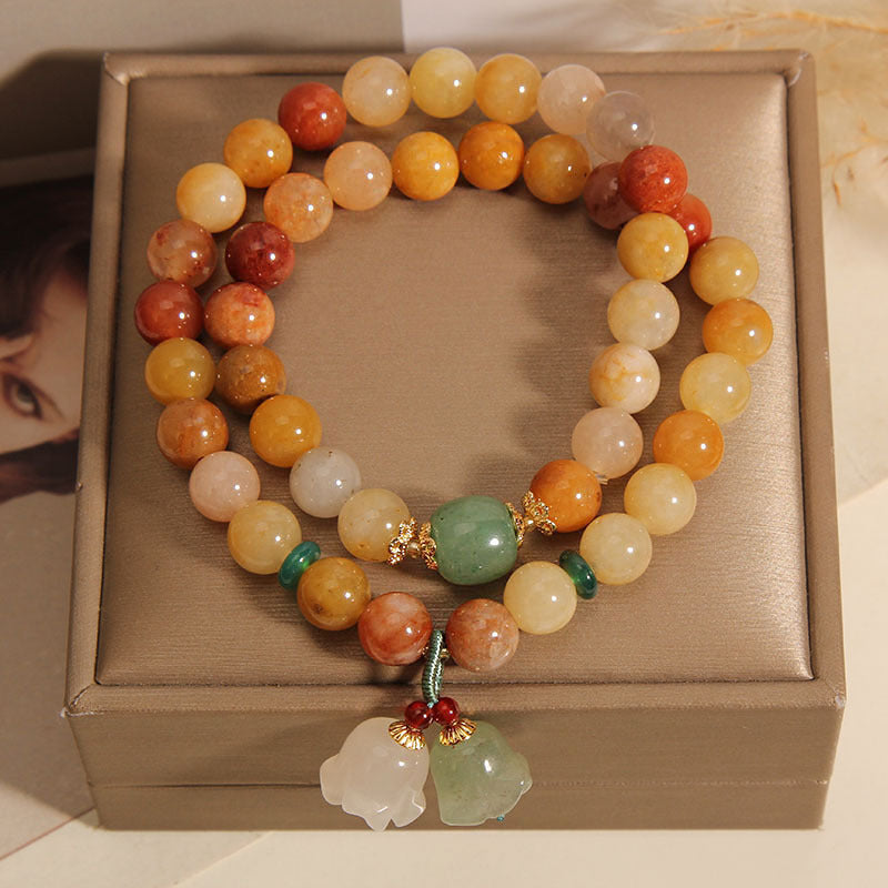 Tinkers Tinkers Natural Jade Multi Layer Bracelet Exclusive - Uncategorized 0