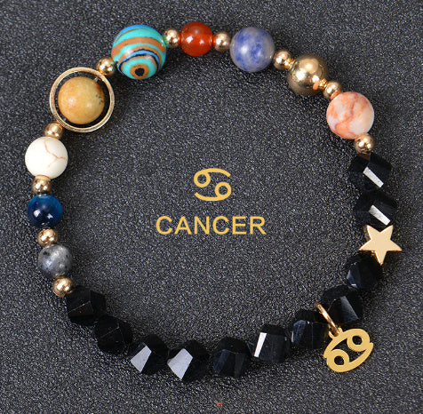 Tinkers Tinkers Frosted Stone Beaded Constellation Elite Bracelets - Uncategorized 0