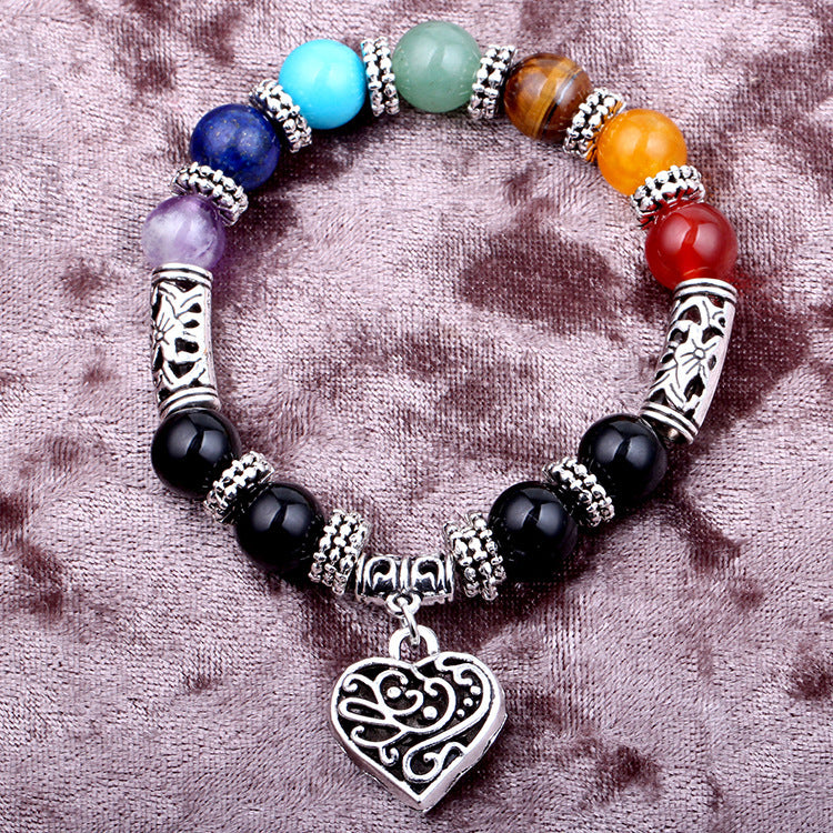 Tinkers Seven Chakra Gemstone Energy Bracelet Signature Collection - 0