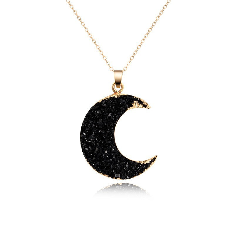 Natural Handcrafted Moon Necklace for Women's Balance by Tinkers