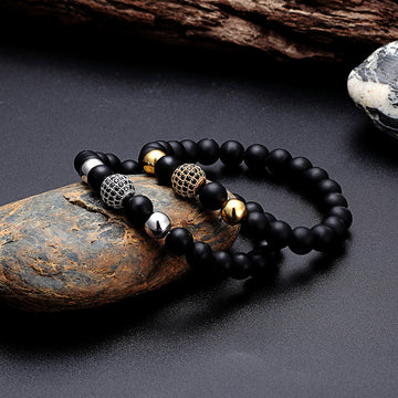 Tinkers Frosted Stone Micro Inlaid Zircon Bracelet Limited Edition - 0