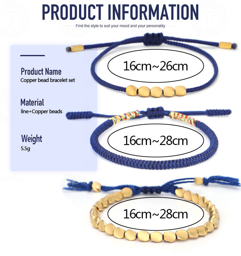 Handcrafted Navy Bracelet For Men Balance By Tinkers