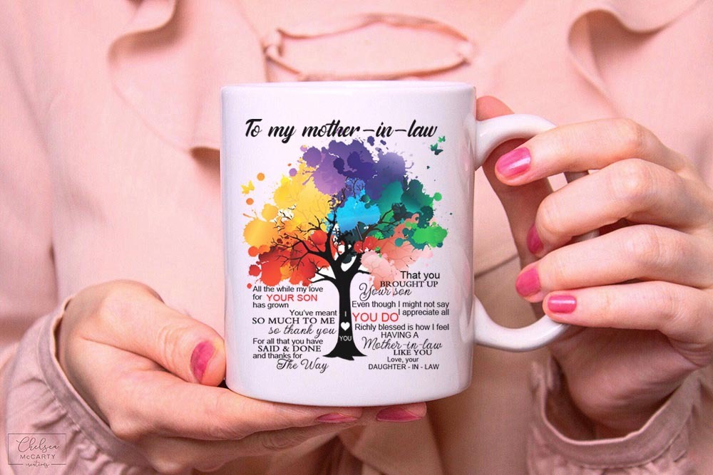 Color Tree Mothers Day Mug By Tinkers - Positive Energy