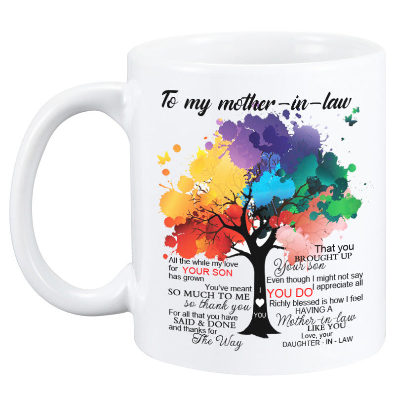 Color Tree Mothers Day Mug By Tinkers - Positive Energy