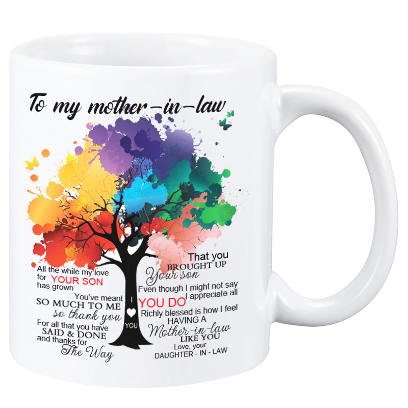 Color Tree Mothers Day Mug By Tinkers - Positive Energy