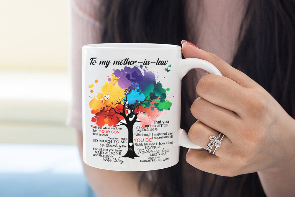 Color Tree Mothers Day Mug By Tinkers - Positive Energy