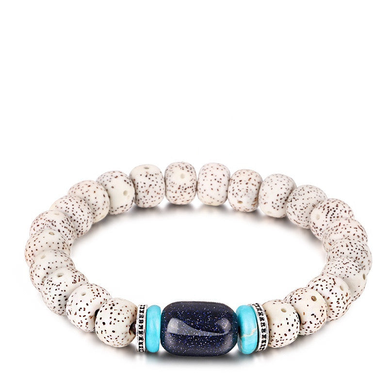 Tinkers Tinkers Bodhi Seed Root Beaded Circle Bracelet Elite - 0