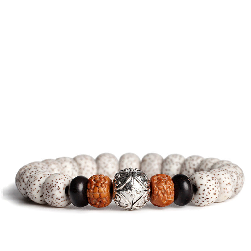 Tinkers Tinkers Bodhi Seed Root Beaded Circle Bracelet Elite - 0