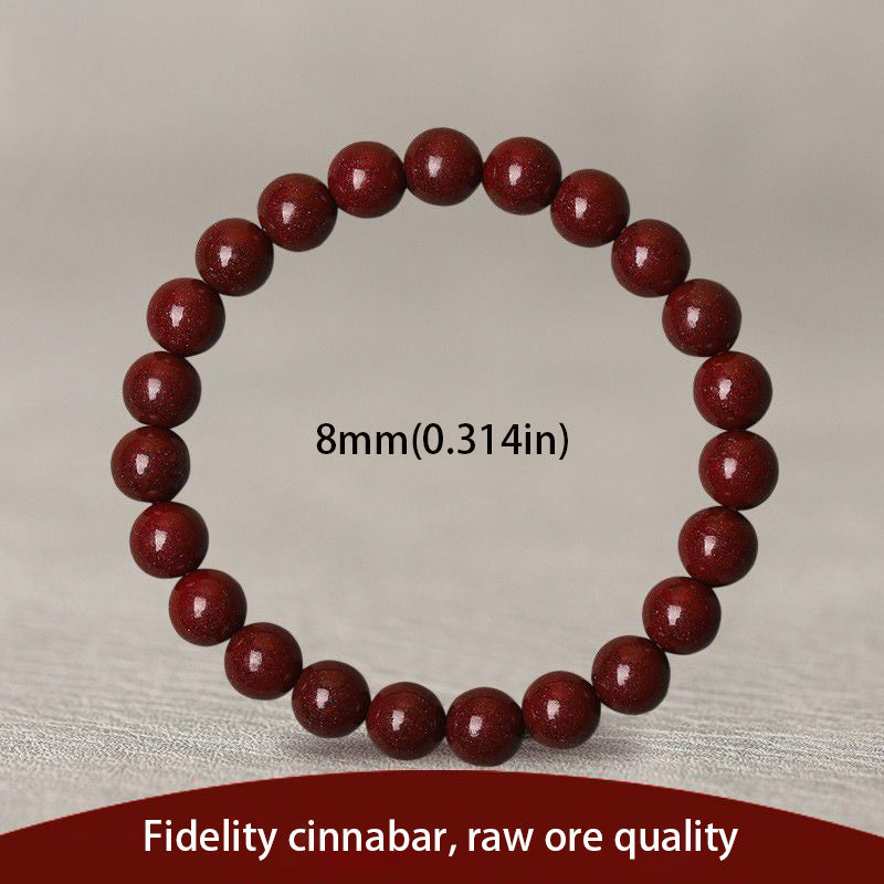 Tinkers Tinkers Cinnabar Bead Bracelet Signature Everyday Style - 0