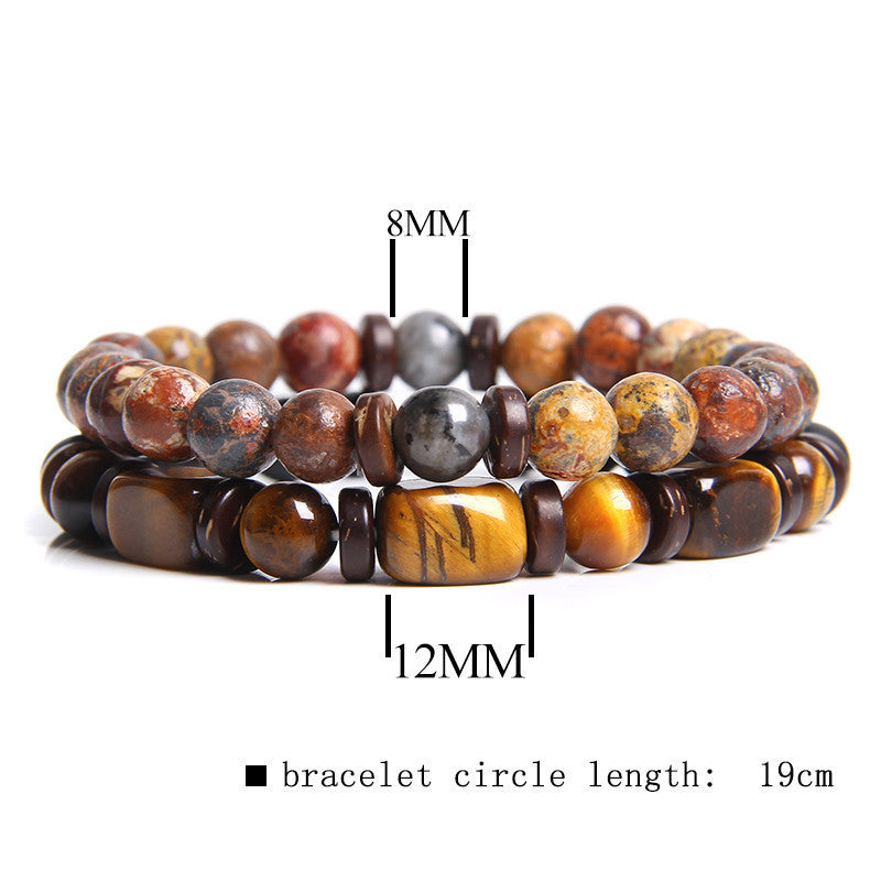 Natural Tiger Eye Bracelet For Men By Tinkers, Protection