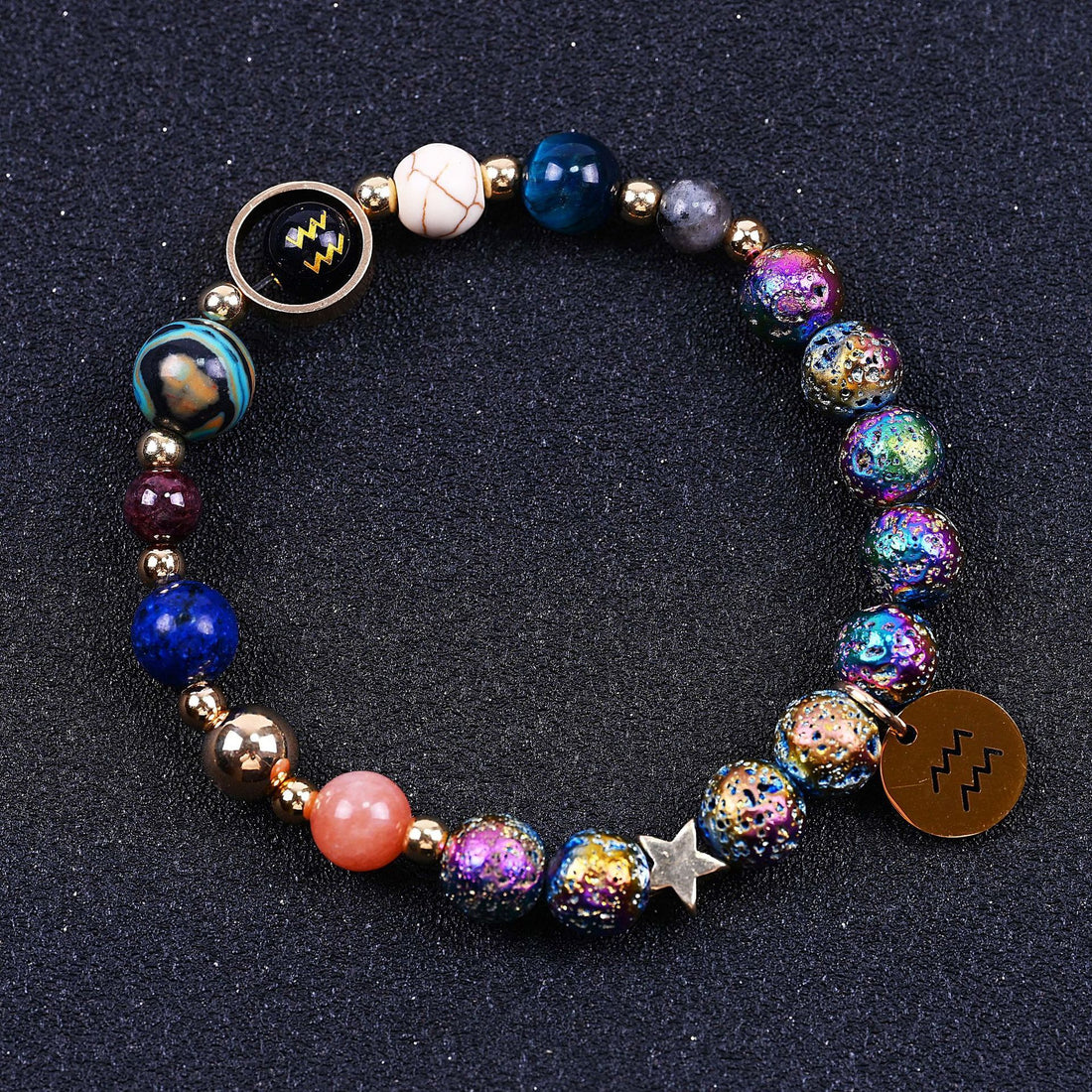 Tinkers Blue San Limited Constellations Volcanic Rock Bracelets - 0