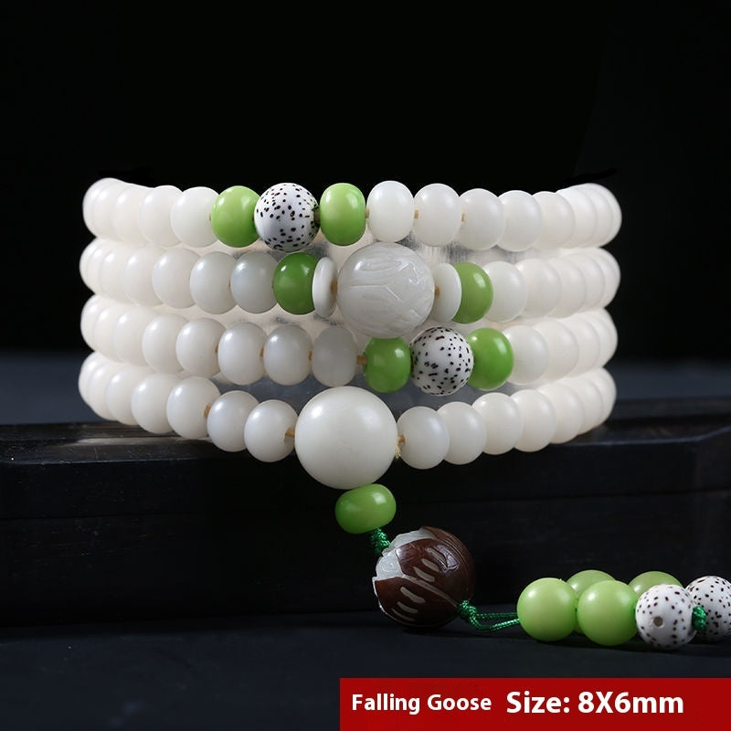 108 Bodhi Root Beads Bracelet Vintage Bodhi Seed Jewelry