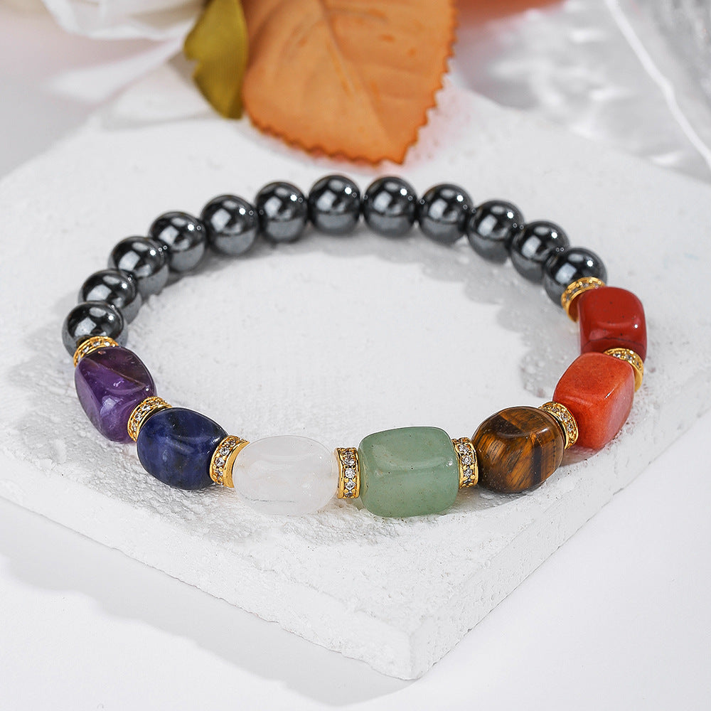 Signature Hematite Protective Bracelet For Men By Tinkers