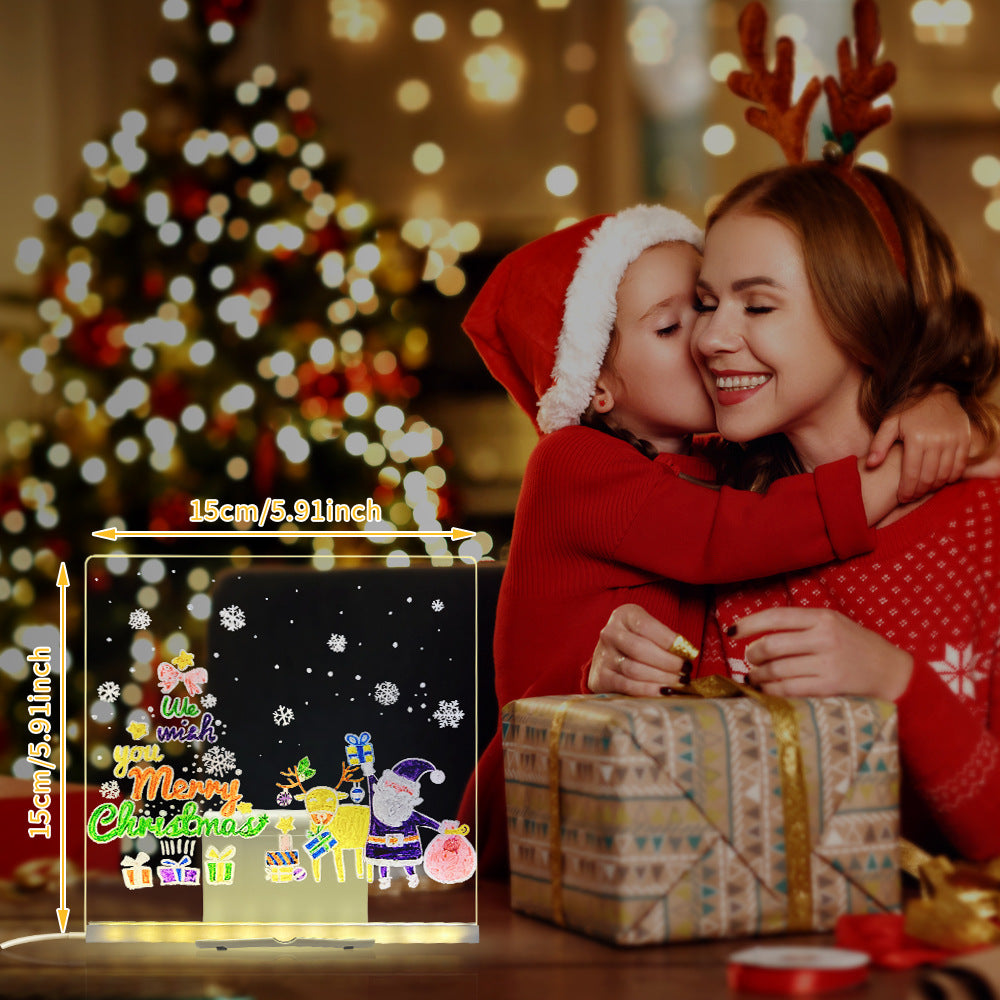 Elite LED Acrylic Drawing Board for Kids' Creative Nights