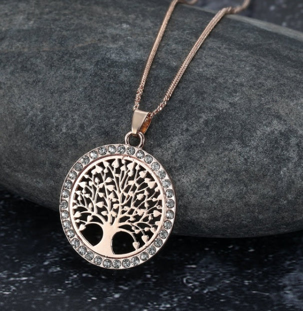 Asgard Celtic Tree Of Life Pendant With Cubic Zirconia