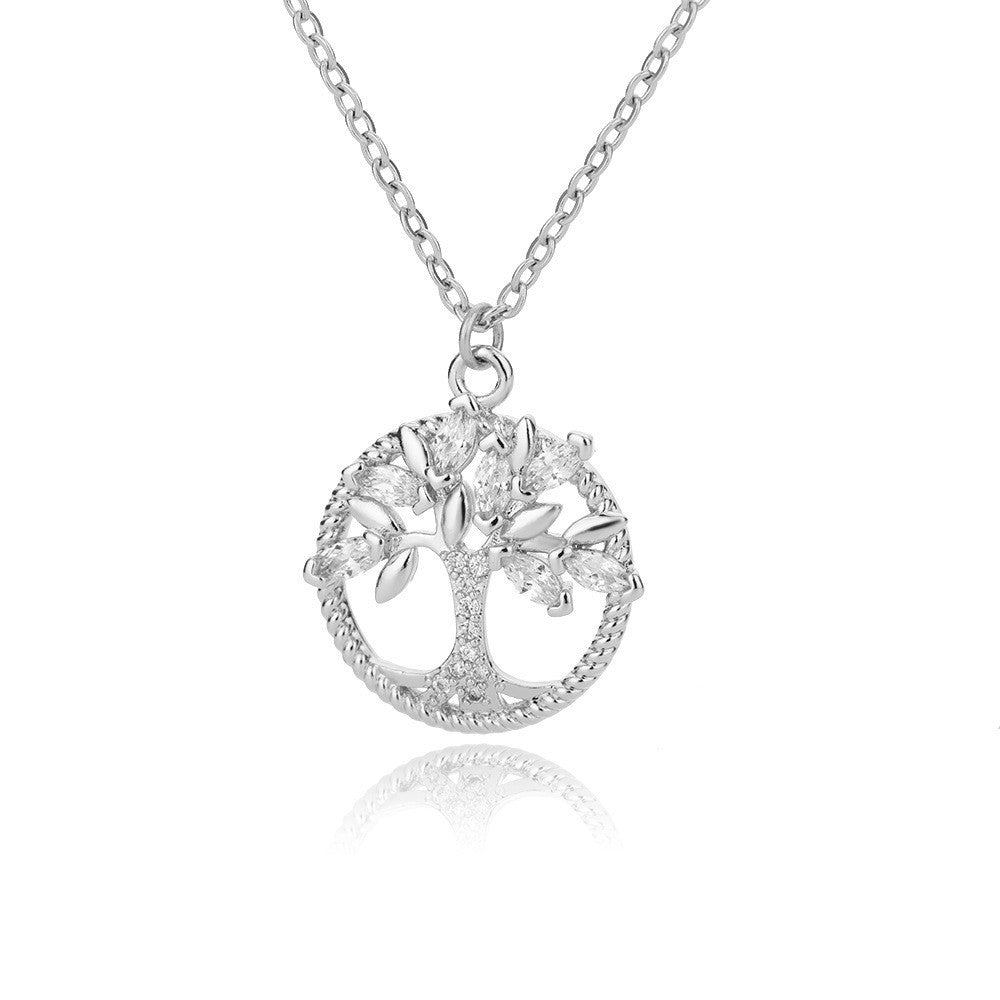 Elegant Handcrafted Tree of Life Necklace for Women's Balance by Tinkers