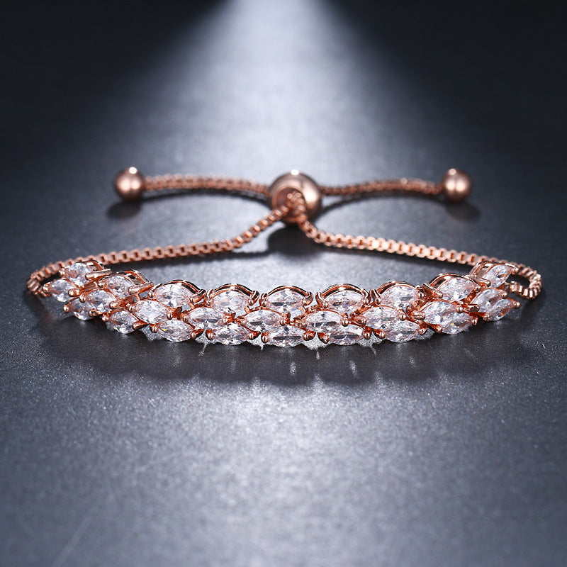 Tinkers Tinkers Copper Horse Eye Zircon Bracelet Elite Line - Apparel & Accessories > Jewelry > Bracelets 0