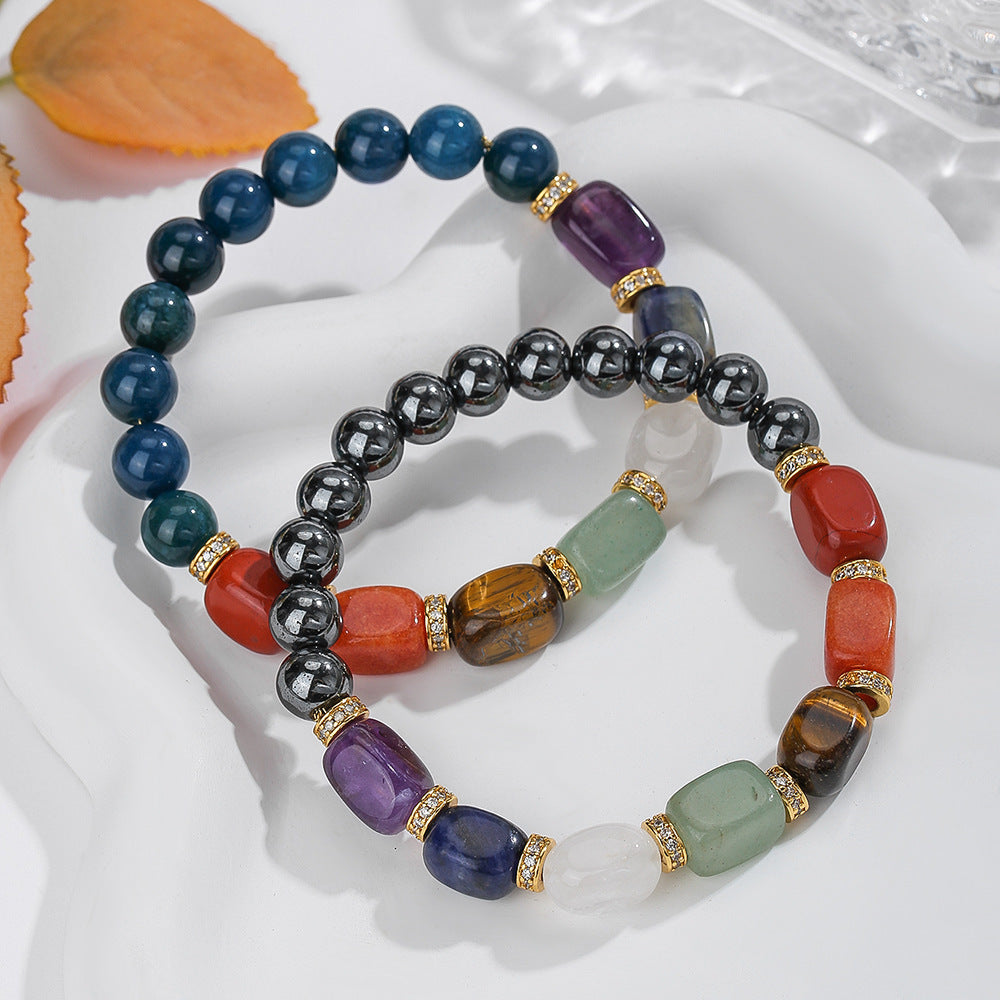 Signature Hematite Protective Bracelet For Men By Tinkers