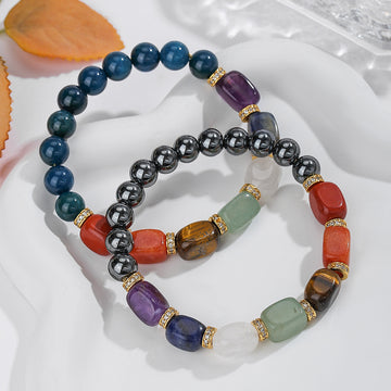 Signature Hematite Protective Bracelet For Men By Tinkers