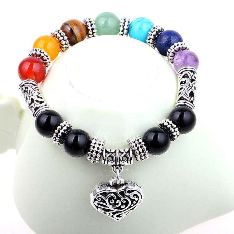 Tinkers Seven Chakra Gemstone Energy Bracelet Signature Collection - 0