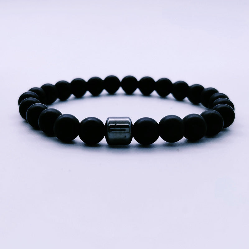 Tinkers Turquoise Haematite Tiger Eye Volcanic Rock Bracelet Limited - 0