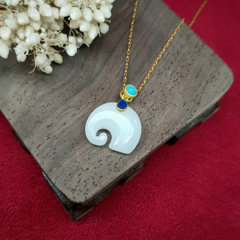 Elephant Pendant Necklace By Tinkers - Spiritual Energy