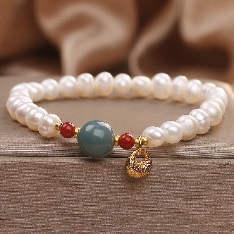 Handcrafted Natural Opal Bracelet for Women by Tinkers: Healing Balance