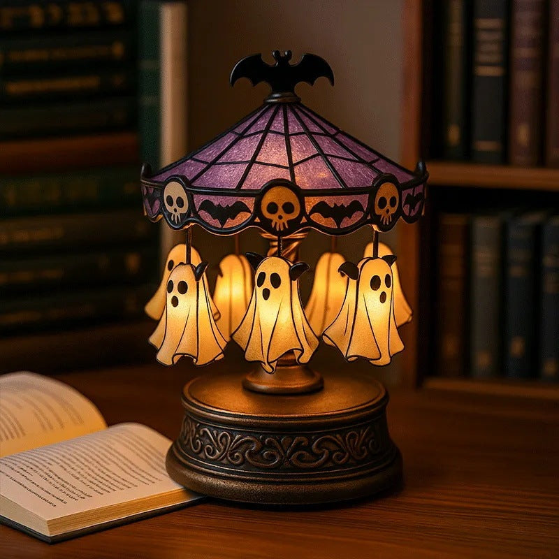 Ghost Carousel Night Light By Tinkers Spiritual Calm