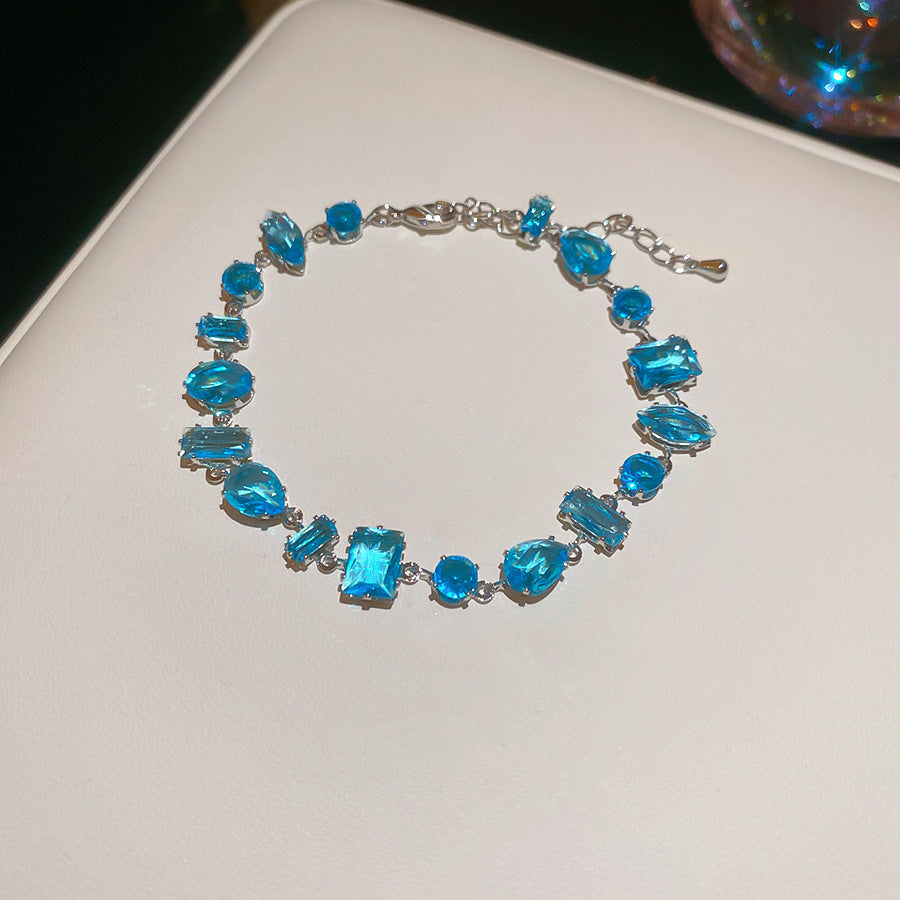 Handcrafted Zircon Drop Bracelet For Women Love By Tinkers