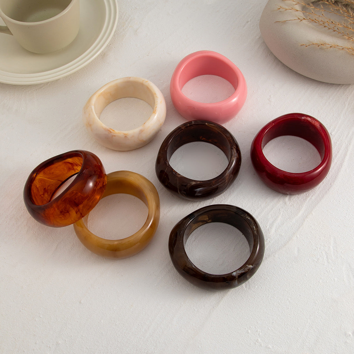 Tinkers Exclusive Resin Translucent Wide Bracelet Colorfast Edition - 0