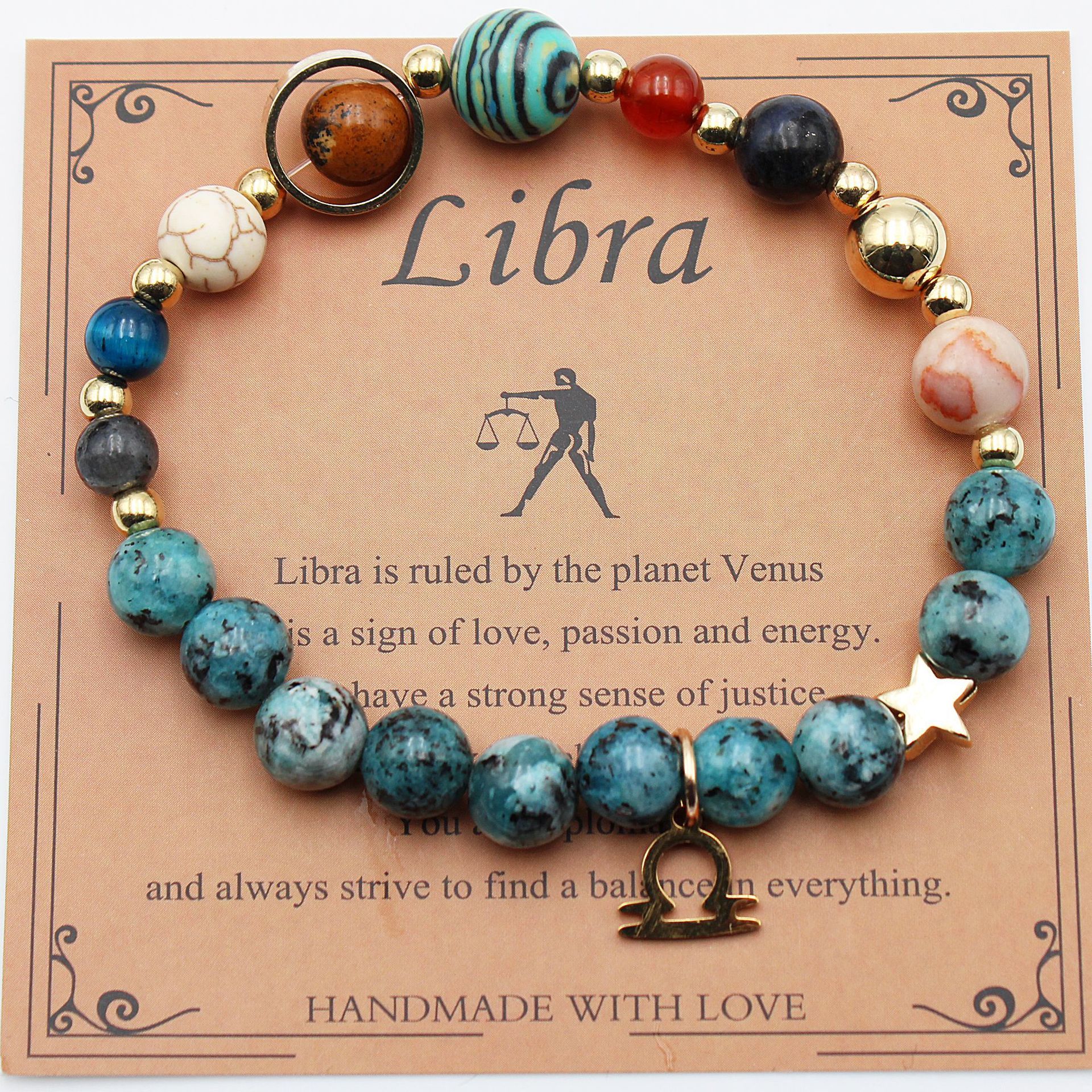 Natural Constellation Healing Bracelet for Women by Tinkers