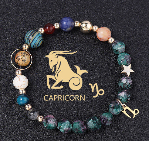 Tinkers Natural Stone Twelve Constellations Bracelet Exclusive - 0