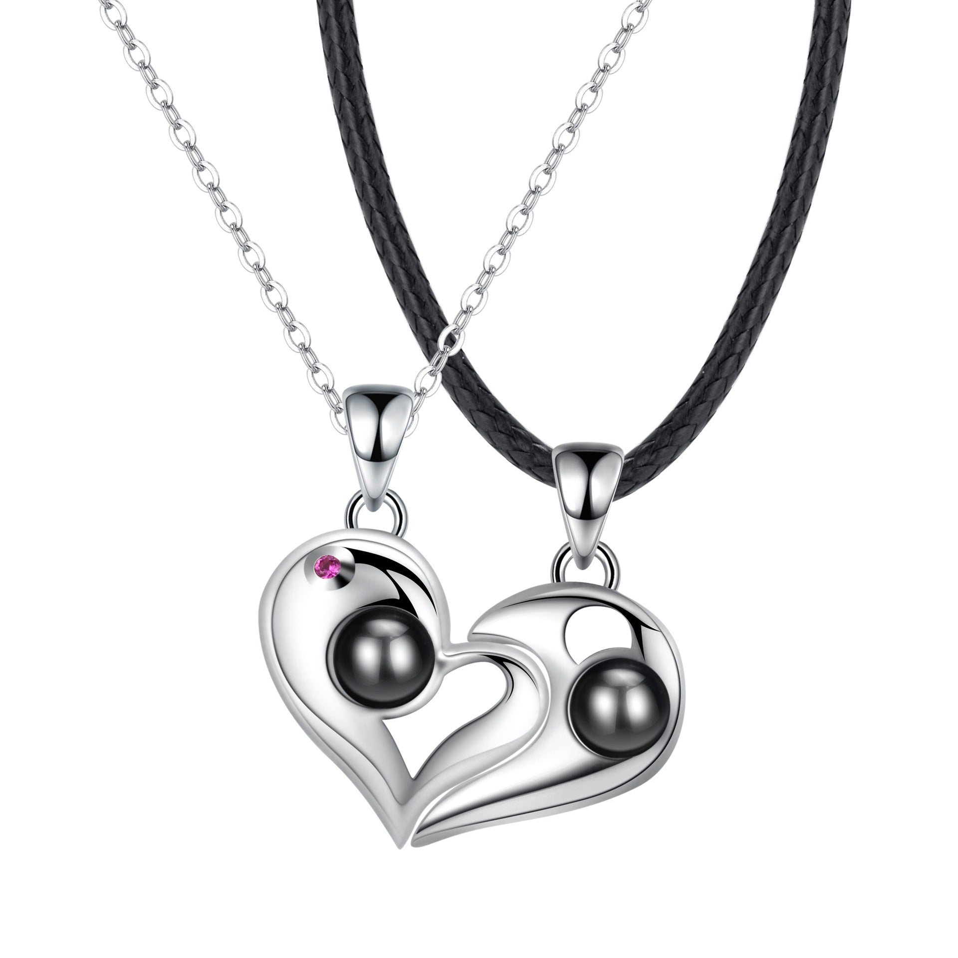 Handcrafted 925 Silver Heart Necklace for Eternal Love by Tinkers