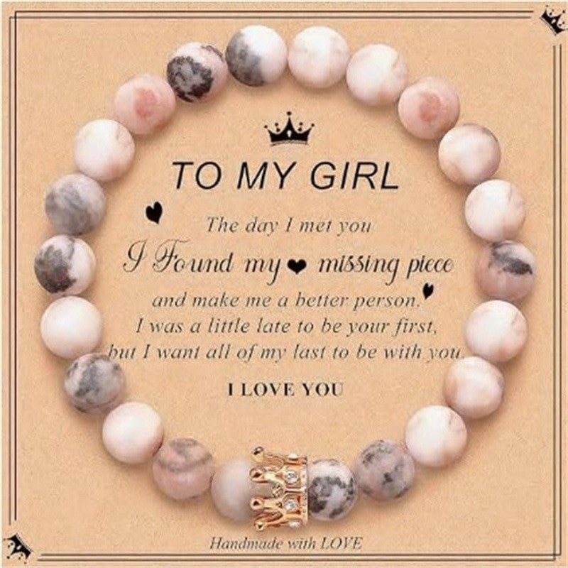 Tinkers Rhodochrosite Zebra Crystal Bracelet Limited Edition - 0