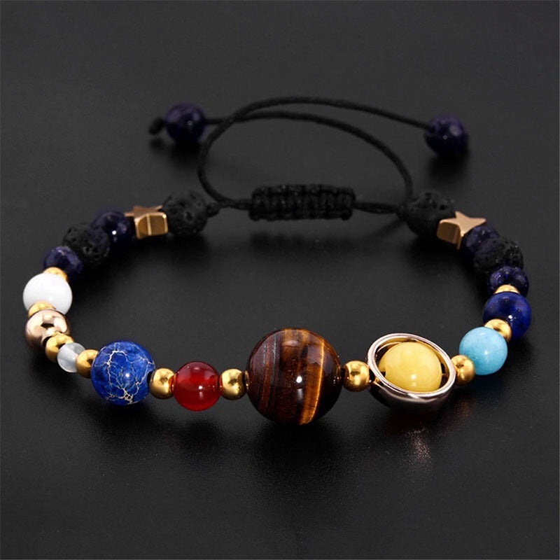 Natural Solar System Bracelet By Tinkers For Men Protection
