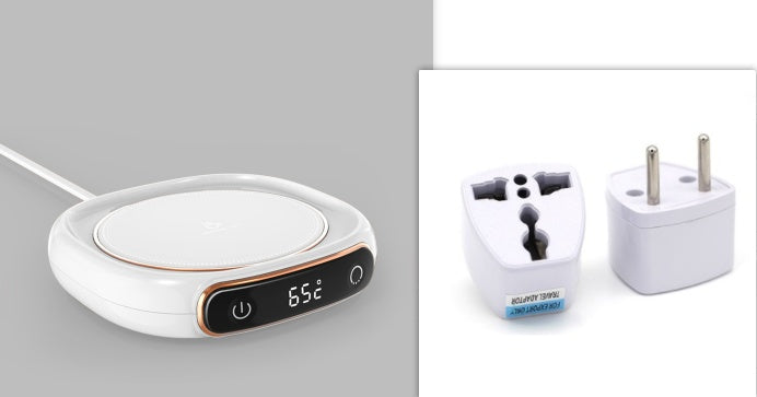 Smart Coffee Mug Warmer Electric Heating Coaster Pad Desktop