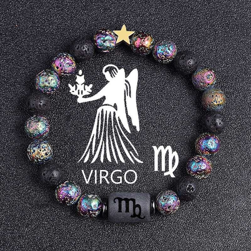 Tinkers Twelve Constellation Natural Stone Beaded Bracelet Elite - Apparel & Accessories > Jewelry > Bracelets 0