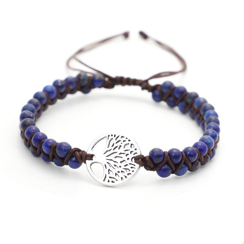 Tinkers Tinkers Woven Twine Tree Of Life Yoga Bracelet Artisan - Apparel & Accessories > Jewelry > Bracelets 0