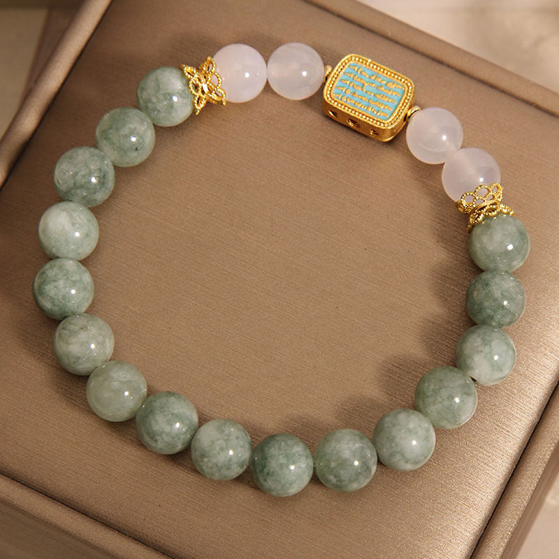 Tinkers Tin Emerald Crystal Bracelet Five Sutras Girls Limited - 0
