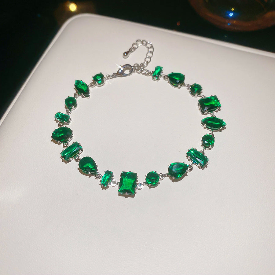 Handcrafted Zircon Drop Bracelet For Women Love By Tinkers