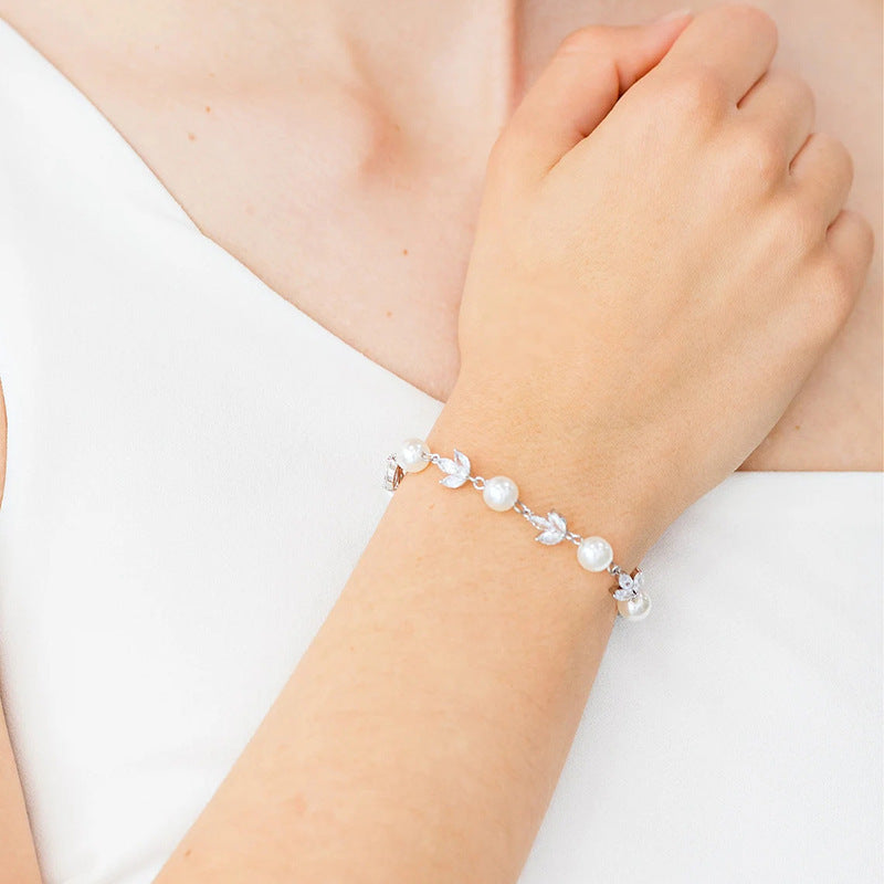 Tinkers Tinkers Tequ Zircon Bracelet Two Tone White Gold Elite - 0