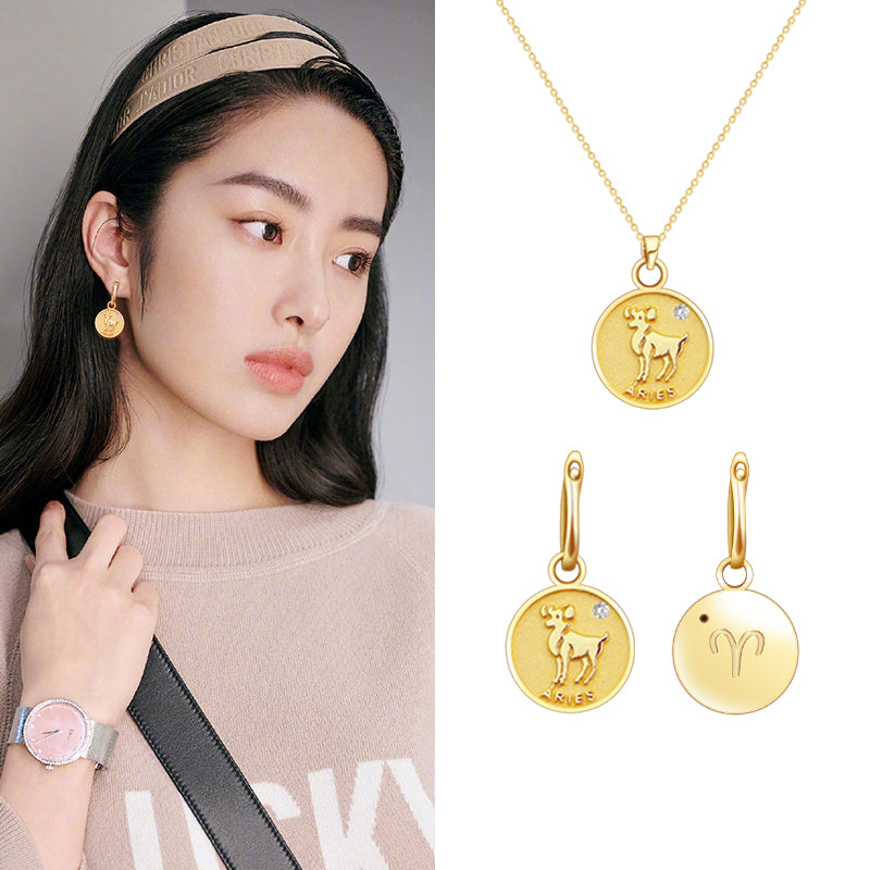 Handcrafted Zodiac Necklace by Tinkers for Women's Empowerment