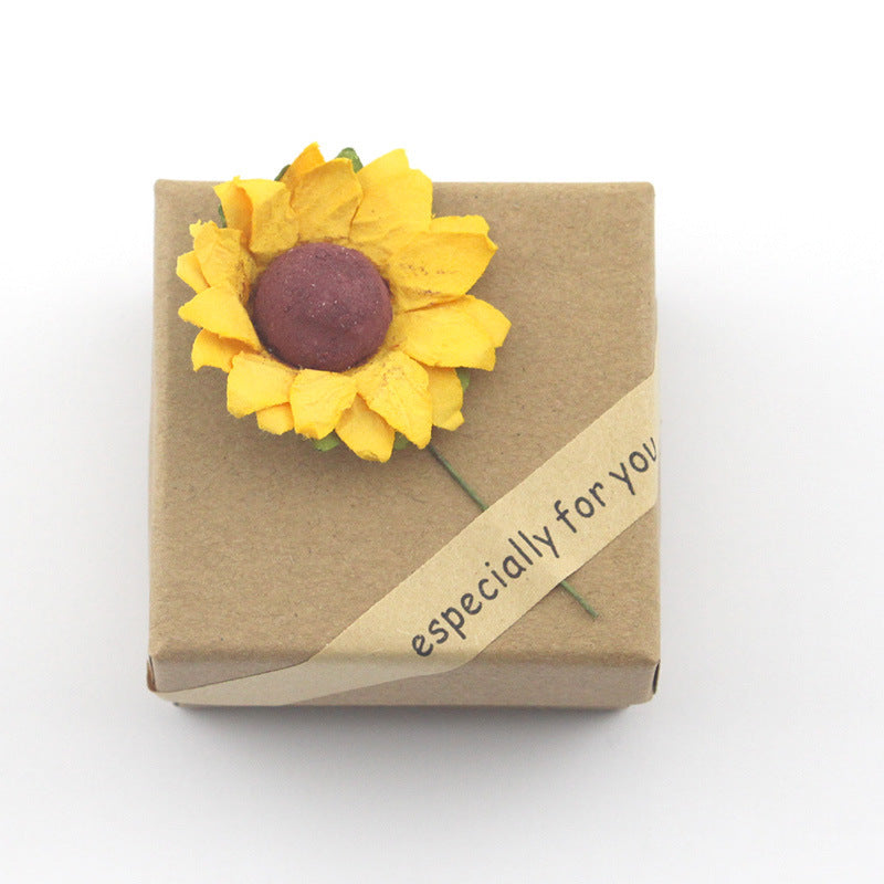 Sunflower Double Lettering Necklace By Tinkers Aura Balance