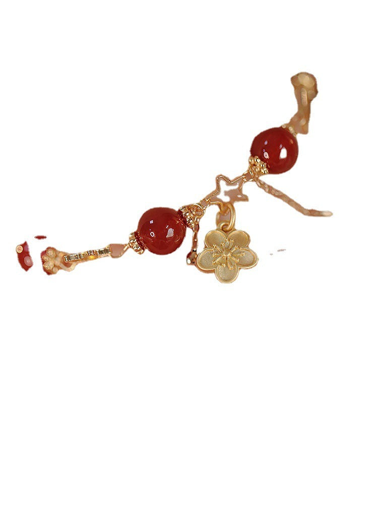 Tinkers Tinkers Red Agate Double Layer Bracelet Limited Edition - 0