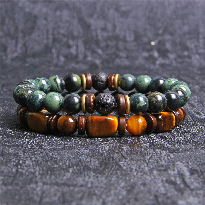 Natural Tiger Eye Bracelet For Men By Tinkers, Protection
