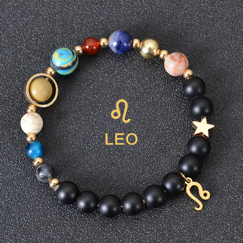 Tinkers Tinkers Frosted Stone Beaded Constellation Elite Bracelets - Uncategorized 0