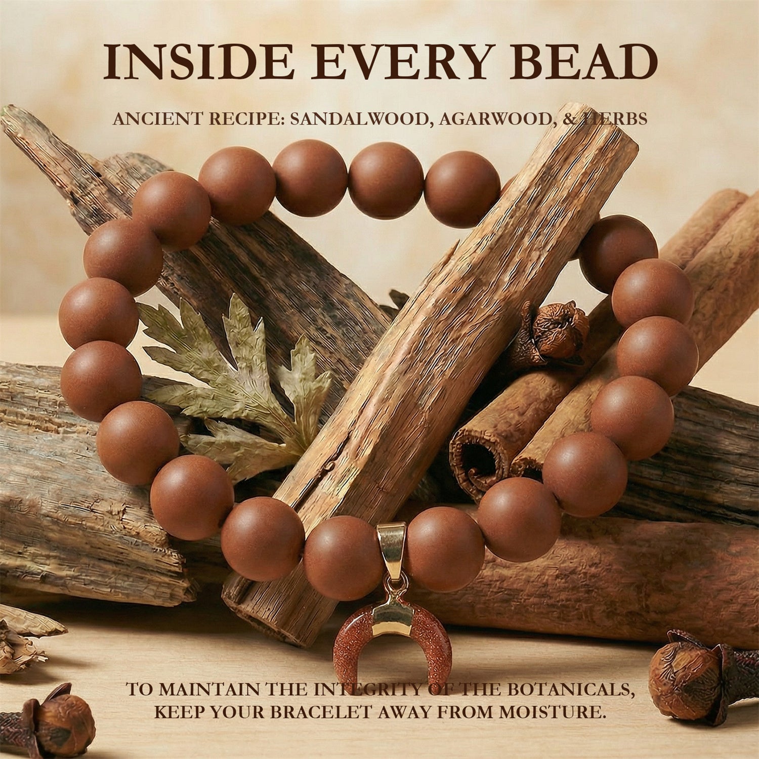 Ancient Botanical Scent Bracelet – Handmade Calm & Love for Mom